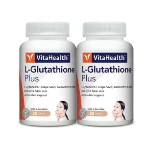 glutathione injection egypt VITAHEALTH L-Glutathione Plus Tablet (For Radiant & Fairer Skin) 30s x 2 |  Vitamins & Supplements