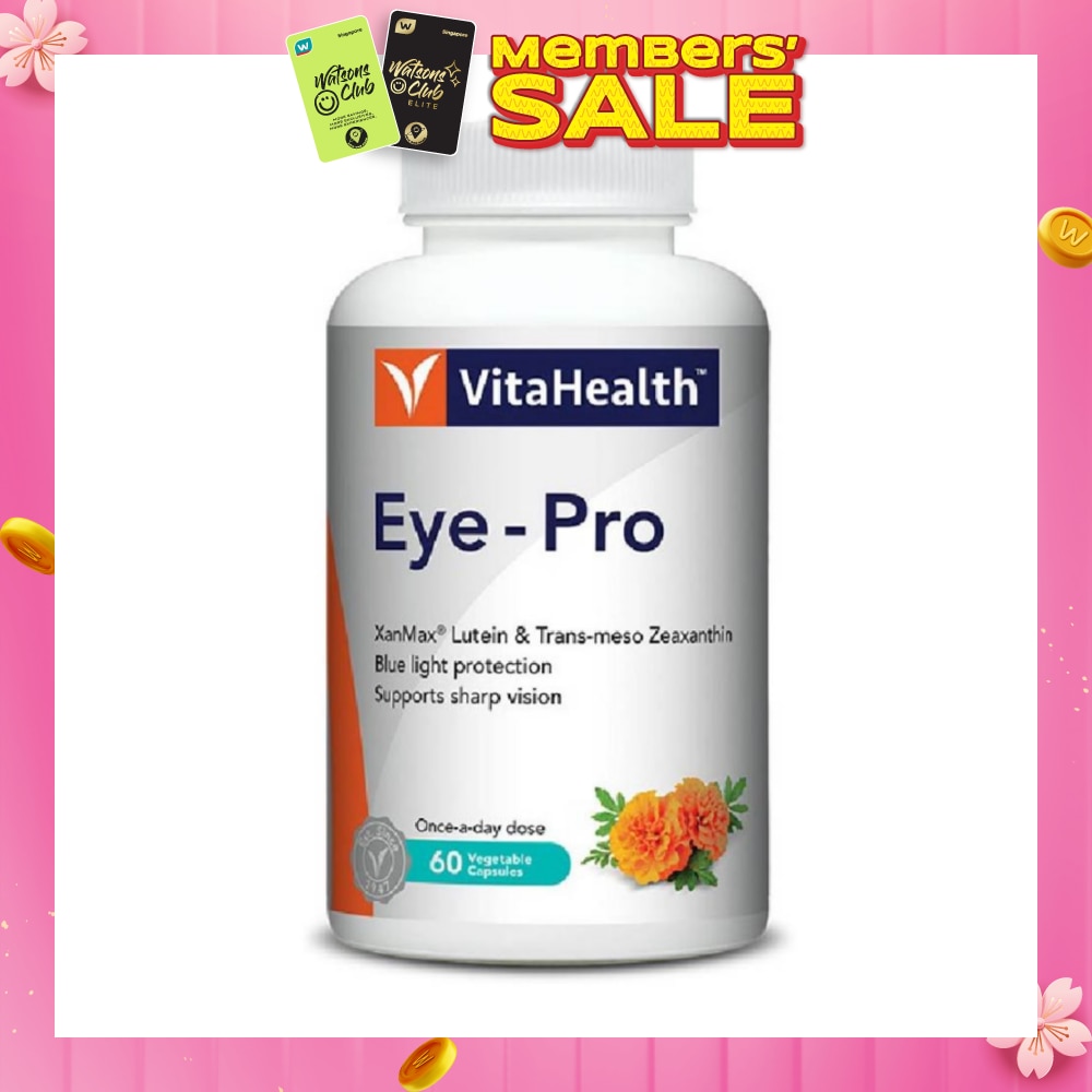 Eye-Pro Vegetarian Capsule 60s (Expiry: Aug`2026)