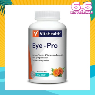 VITAHEALTH Eye-Pro Vegetarian Capsule 60s (Expiry: Feb`2026)