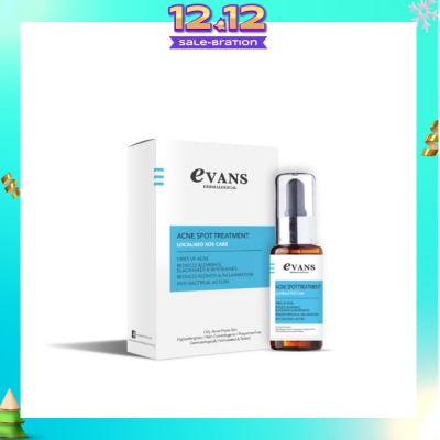 EVANS Dermalogical Acne Spot Treatment Serum (Suitable for Oily, Acne Prone Skin Type) 30ml