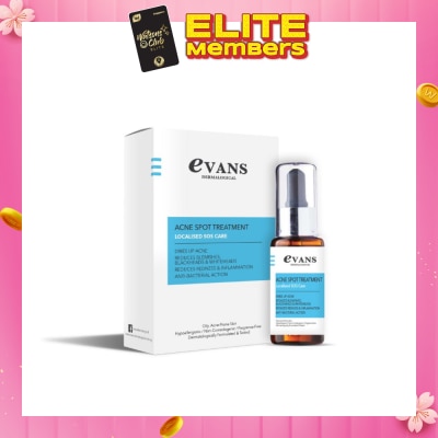 EVANS Dermalogical Acne Spot Treatment Serum (Suitable for Oily, Acne Prone Skin Type) 30ml