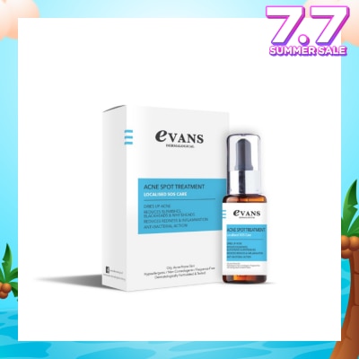 EVANS Dermalogical Acne Spot Treatment Serum (Suitable for Oily, Acne Prone Skin Type) 30ml