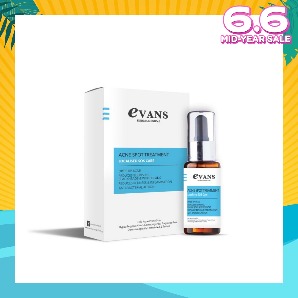 Dermalogical Acne Spot Treatment Serum (Suitable for Oily, Acne Prone Skin Type) 30ml