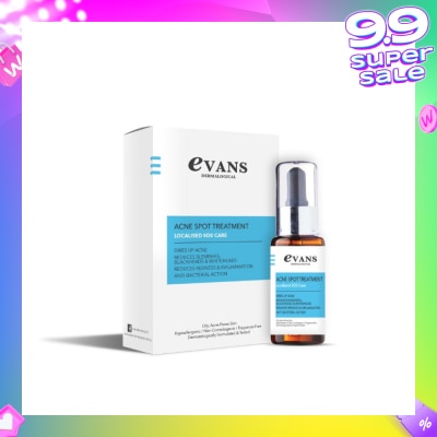 EVANS Dermalogical Acne Spot Treatment Serum (Suitable for Oily, Acne Prone Skin Type) 30ml