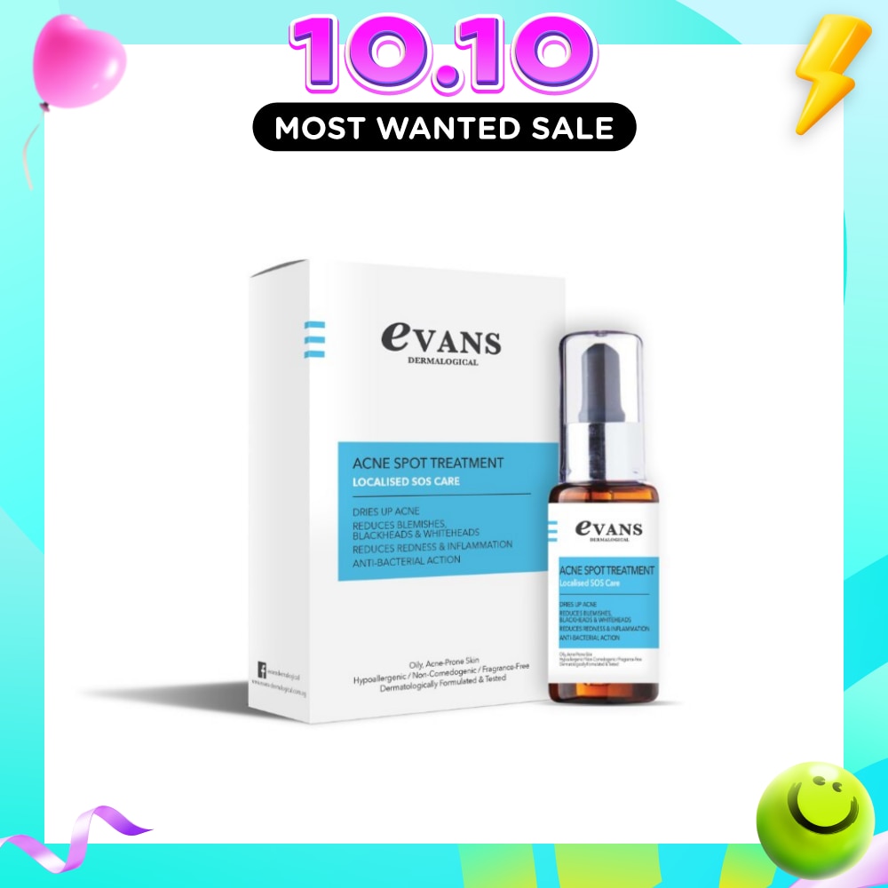 Acne Spot Treatment Serum (For Oily, Acne Prone Skin) 30ml image