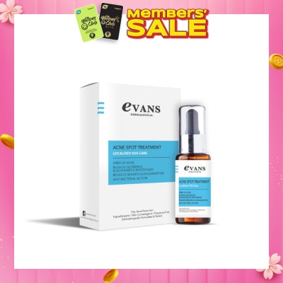 EVANS Dermalogical Acne Spot Treatment Serum (Suitable for Oily, Acne Prone Skin Type) 30ml