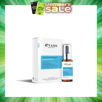 EVANS - Dermalogical Acne Spot Treatment Serum (Suitable for Oily, Acne Prone Skin Type) 30ml
