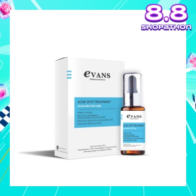 EVANS Dermalogical Acne Spot Treatment Serum (Suitable for Oily, Acne Prone Skin Type) 30ml