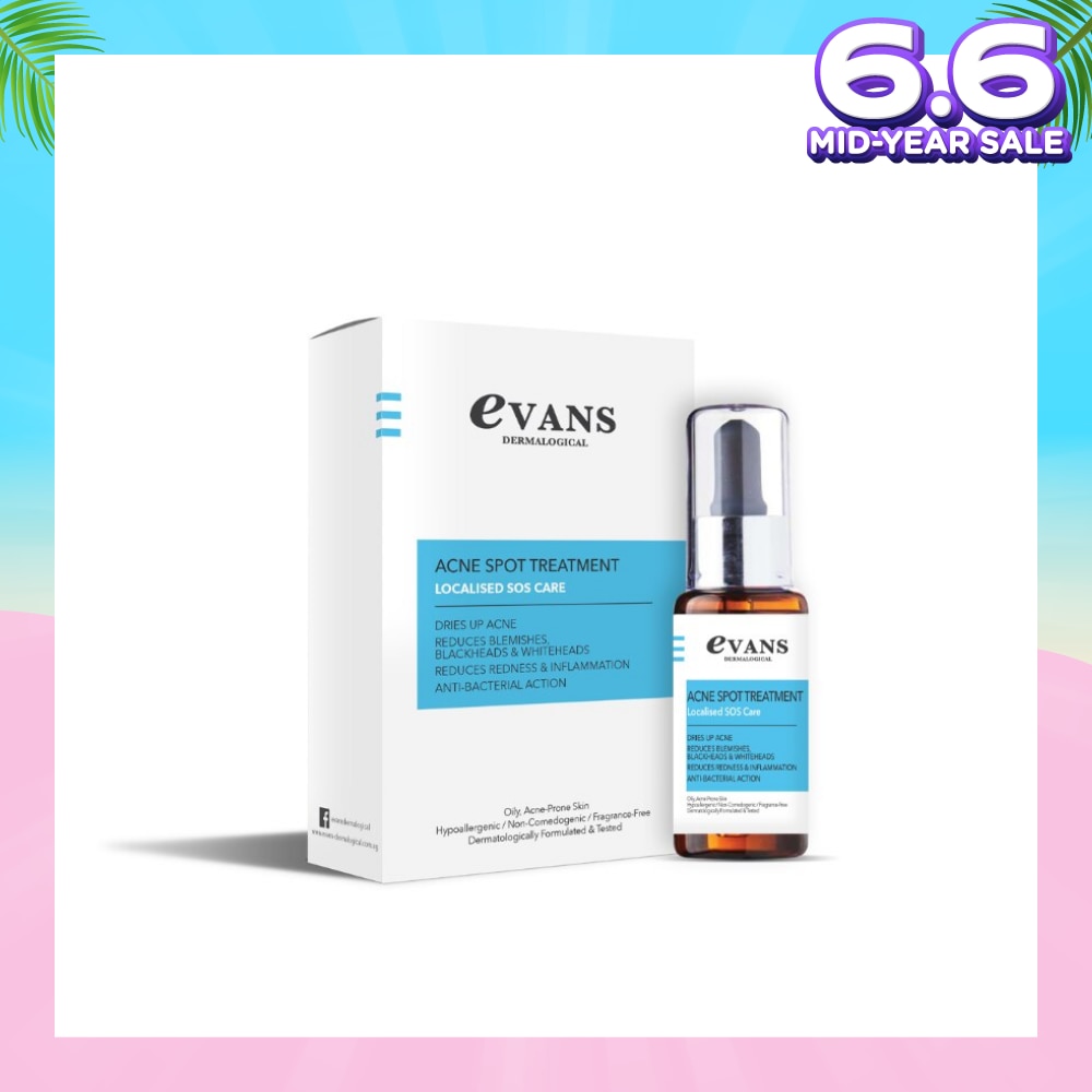 Dermalogical Acne Spot Treatment Serum (Suitable for Oily, Acne Prone Skin Type) 30ml