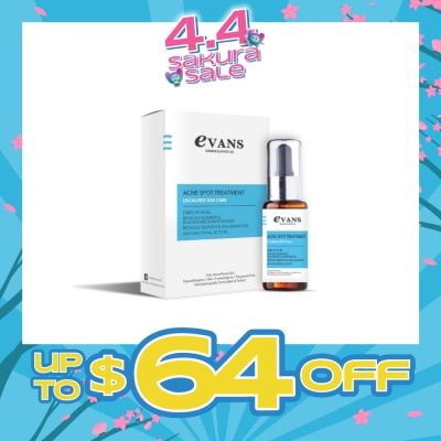 EVANS - Dermalogical Acne Spot Treatment Serum (Suitable for Oily, Acne Prone Skin Type) 30ml