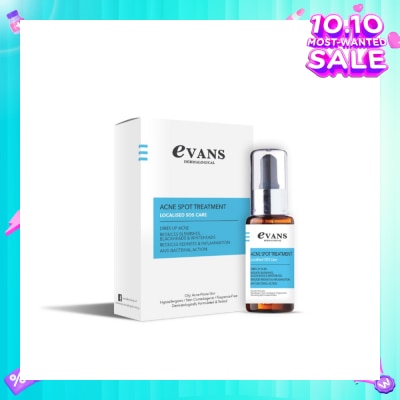 EVANS Dermalogical Acne Spot Treatment Serum (Suitable for Oily, Acne Prone Skin Type) 30ml