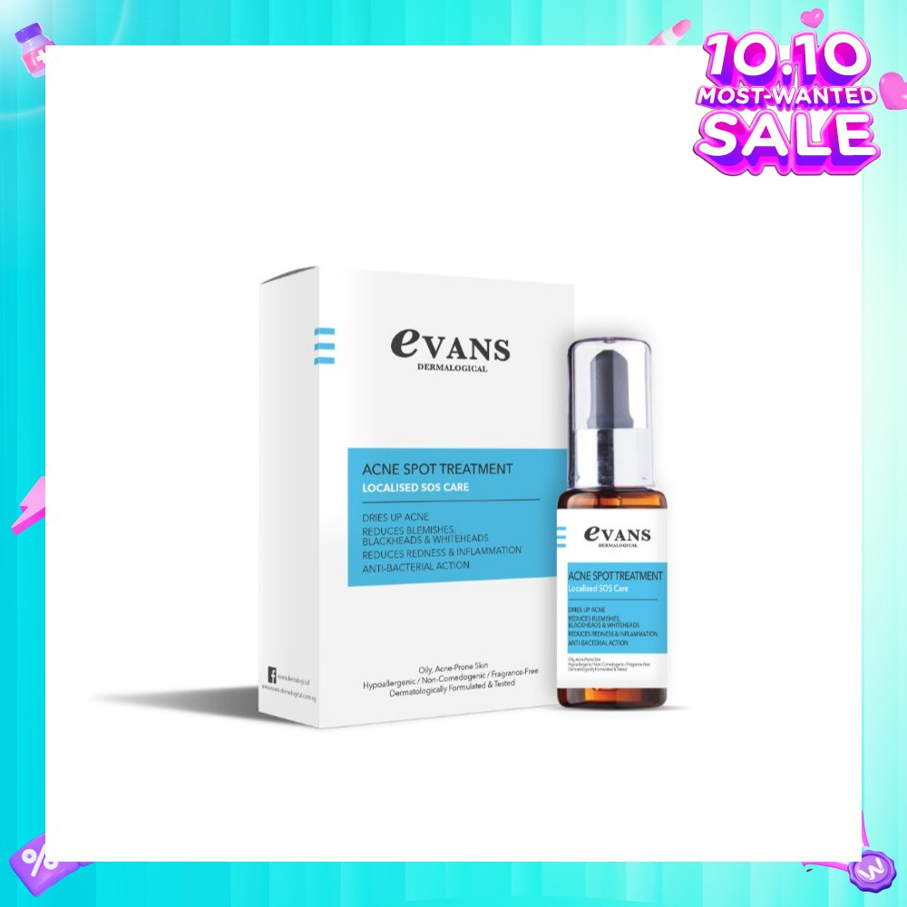 Dermalogical Acne Spot Treatment Serum (Suitable for Oily, Acne Prone Skin Type) 30ml