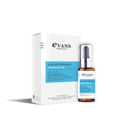 EVANS Dermalogical Acne Spot Treatment Serum (Suitable for Oily, Acne Prone Skin Type) 30ml