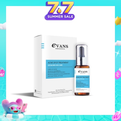 EVANS - Dermalogical Acne Spot Treatment Serum (Suitable for Oily, Acne Prone Skin Type) 30ml