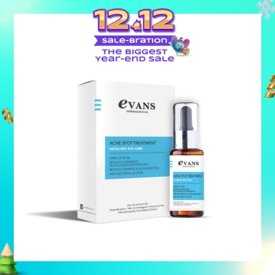 EVANS Dermalogical Acne Spot Treatment Serum (Suitable for Oily, Acne Prone Skin Type) 30ml