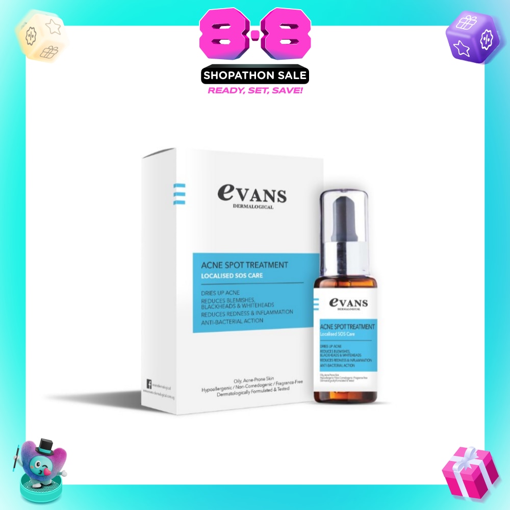 Dermalogical Acne Spot Treatment Serum (Suitable for Oily, Acne Prone Skin Type) 30ml