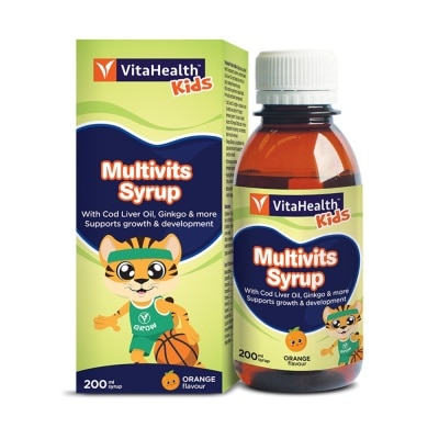 VITAHEALTH Robovites MultiVitamin Syrup 200ml