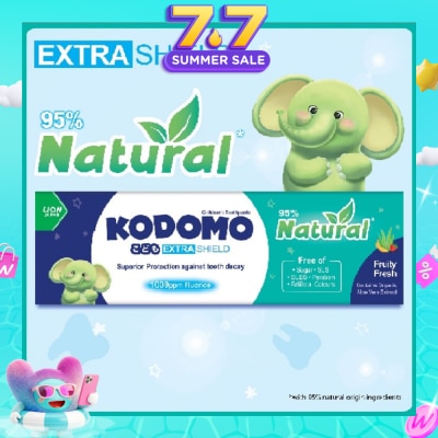 KODOMO - Kodomo Extra Shield Children's Toothpaste 40g (Natural Fruity Fresh)