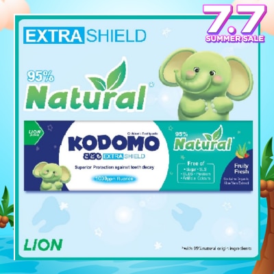 KODOMO Kodomo Extra Shield Children's Toothpaste 40g (Natural Fruity Fresh)