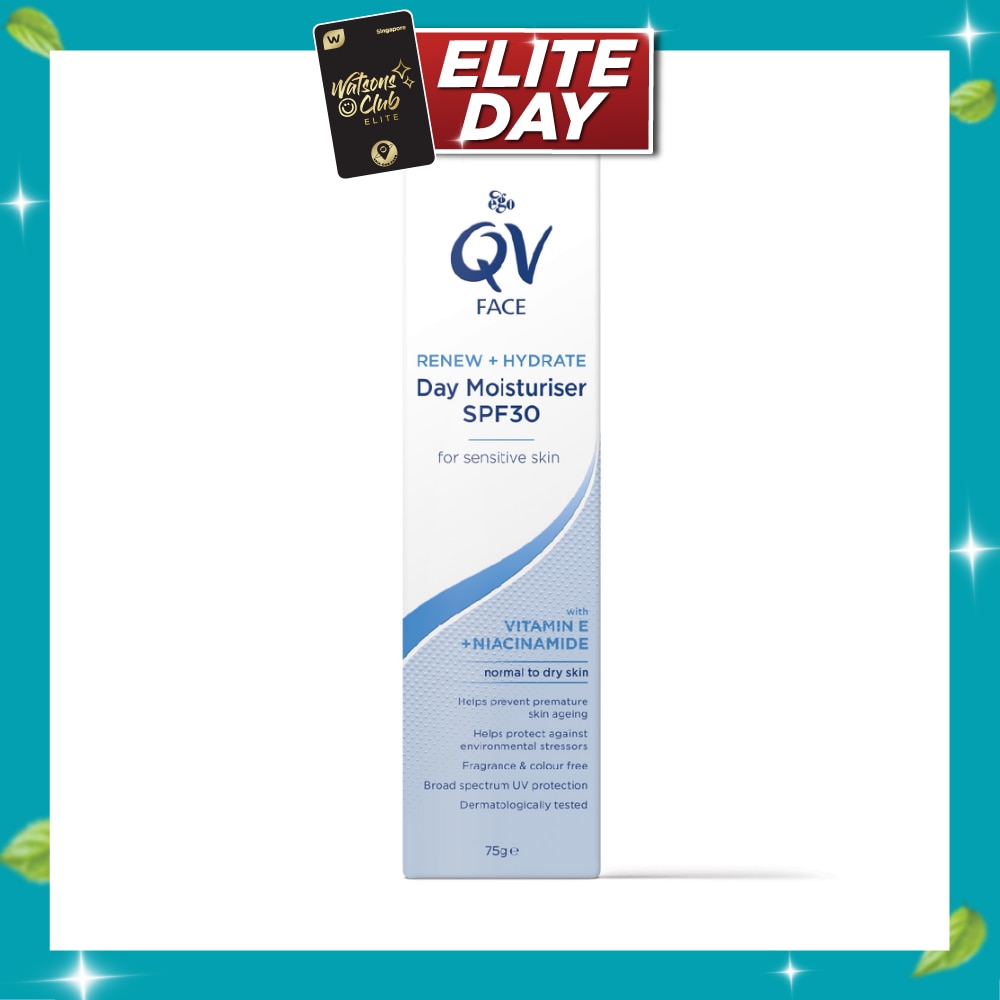 Renew + Hydrate Day Moisturiser SPF30 75g image