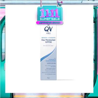 EGO QV Renew + Hydrate Day Moisturiser SPF30 75g image
