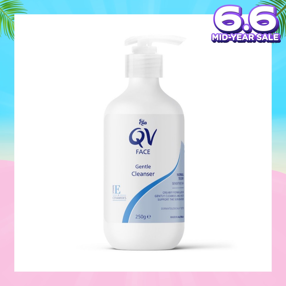 Face Gentle Cleanser (For Dry + Sensitive & Eczema=Prone Skin) 250g