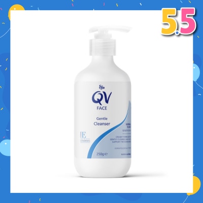 EGO QV Face Gentle Cleanser (For Dry + Sensitive & Eczema=Prone Skin) 250g