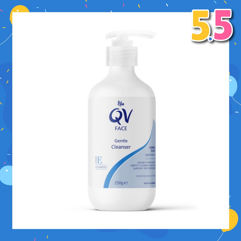 Face Gentle Cleanser (For Dry + Sensitive & Eczema=Prone Skin) 250g