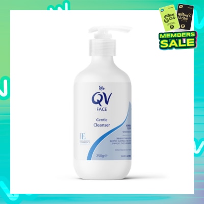 EGO QV Face Gentle Cleanser (For Dry + Sensitive & Eczema=Prone Skin) 250g