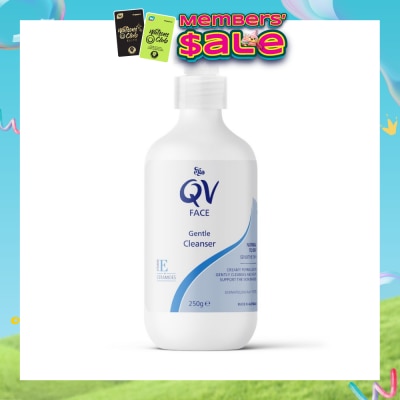 EGO QV - Face Gentle Cleanser (For Dry + Sensitive & Eczema=Prone Skin) 250g