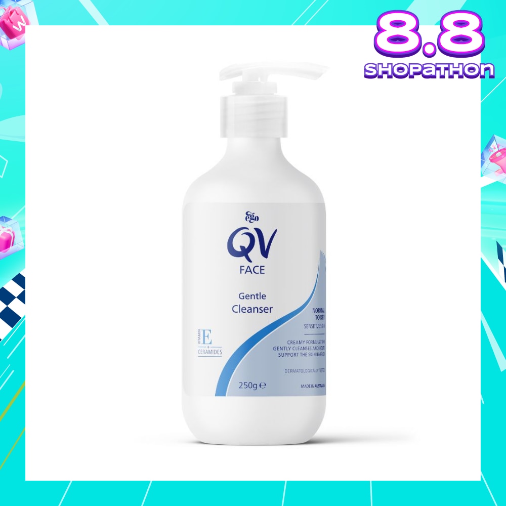 Face Gentle Cleanser (For Dry + Sensitive & Eczema=Prone Skin) 250g