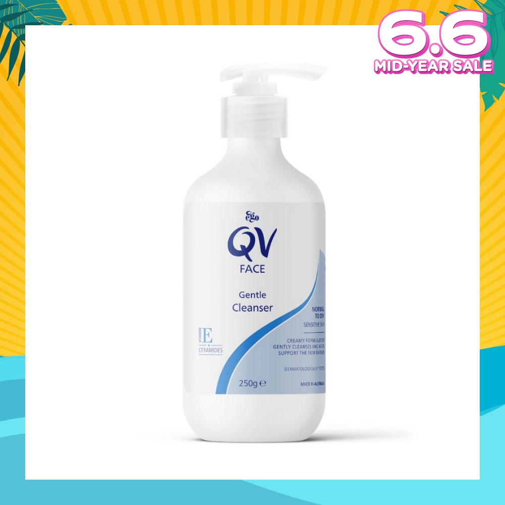 Face Gentle Cleanser (For Dry + Sensitive & Eczema=Prone Skin) 250g