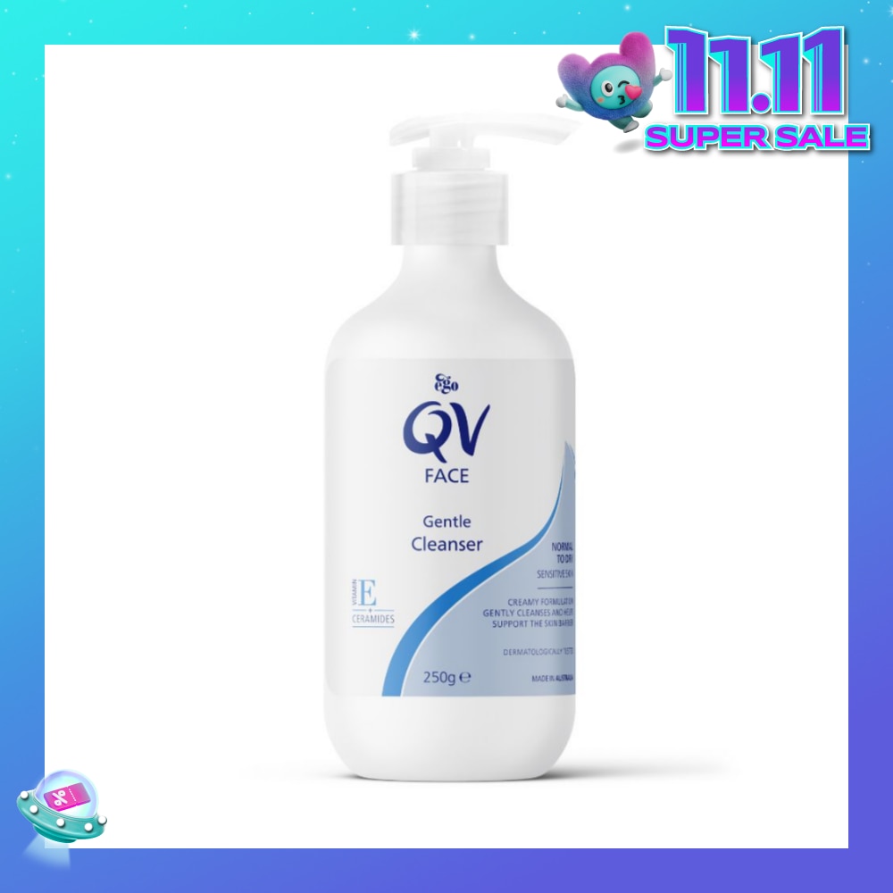 Face Gentle Cleanser (For Dry + Sensitive & Eczema=Prone Skin) 250g