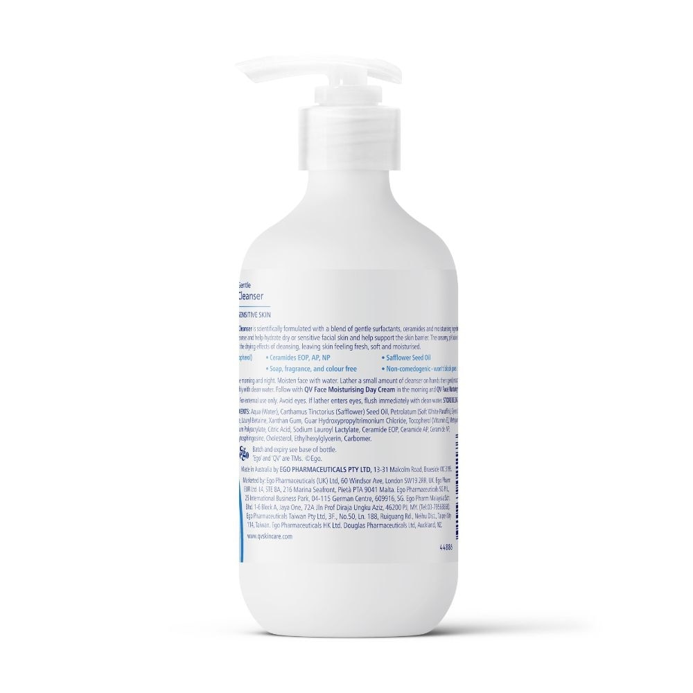 Face Gentle Cleanser (For Dry + Sensitive & Eczema=Prone Skin) 250g