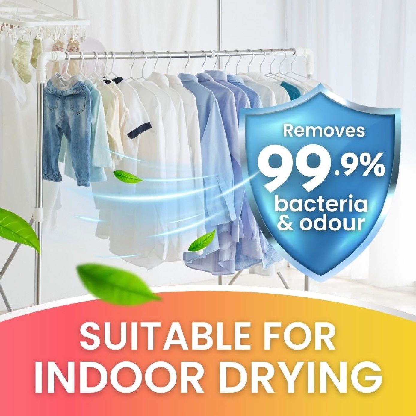 Laundry Fabric Softener Darjeeling Lemon Tea Jumbo Refill Pack 1300ml
