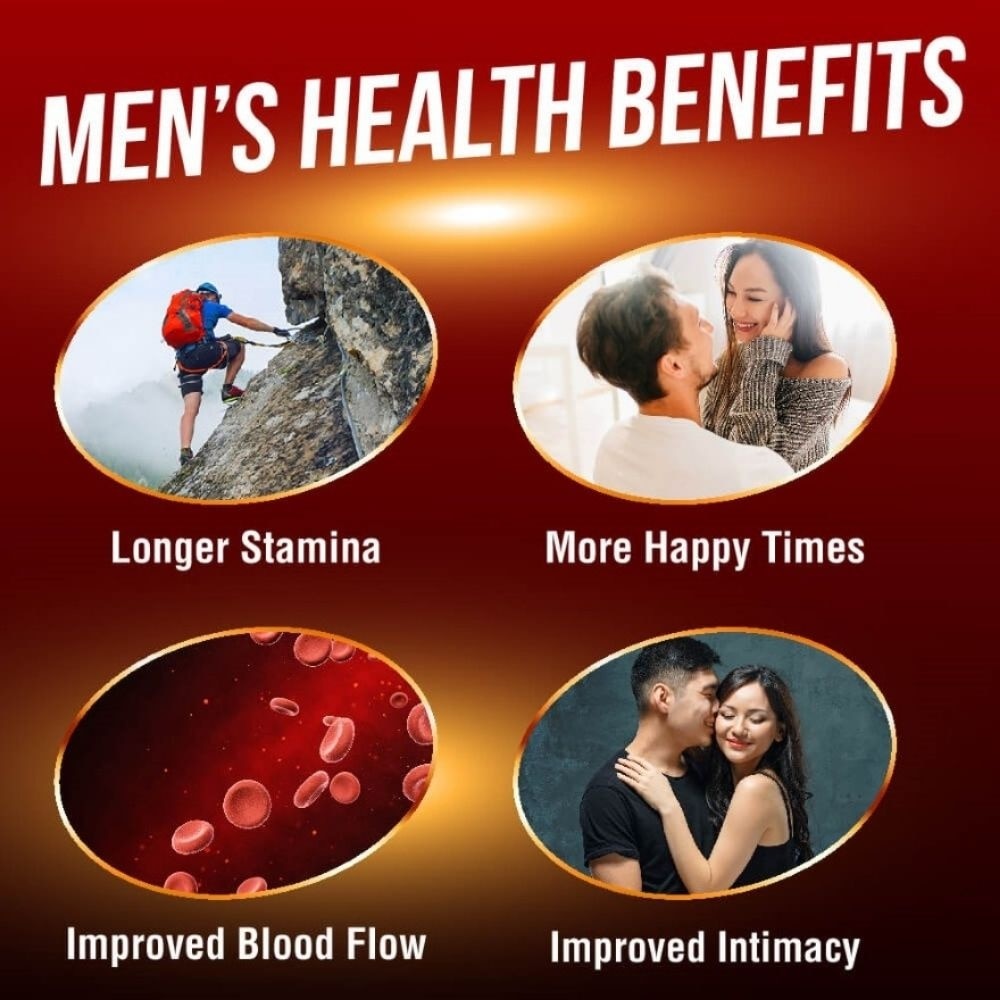MACA Maxima Men’s Stamina Vitality with Tongkat Ali Capsules (Sexual Health, Energy & Stamina) 60s image