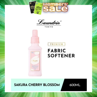 LAUNDRIN - Laundry Fabric Softener Sakura Cherry Blossom 600ml