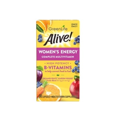 GREENLIFE Alive Energy Women Multivitamin (Support Daily Cellular Energy) 90s