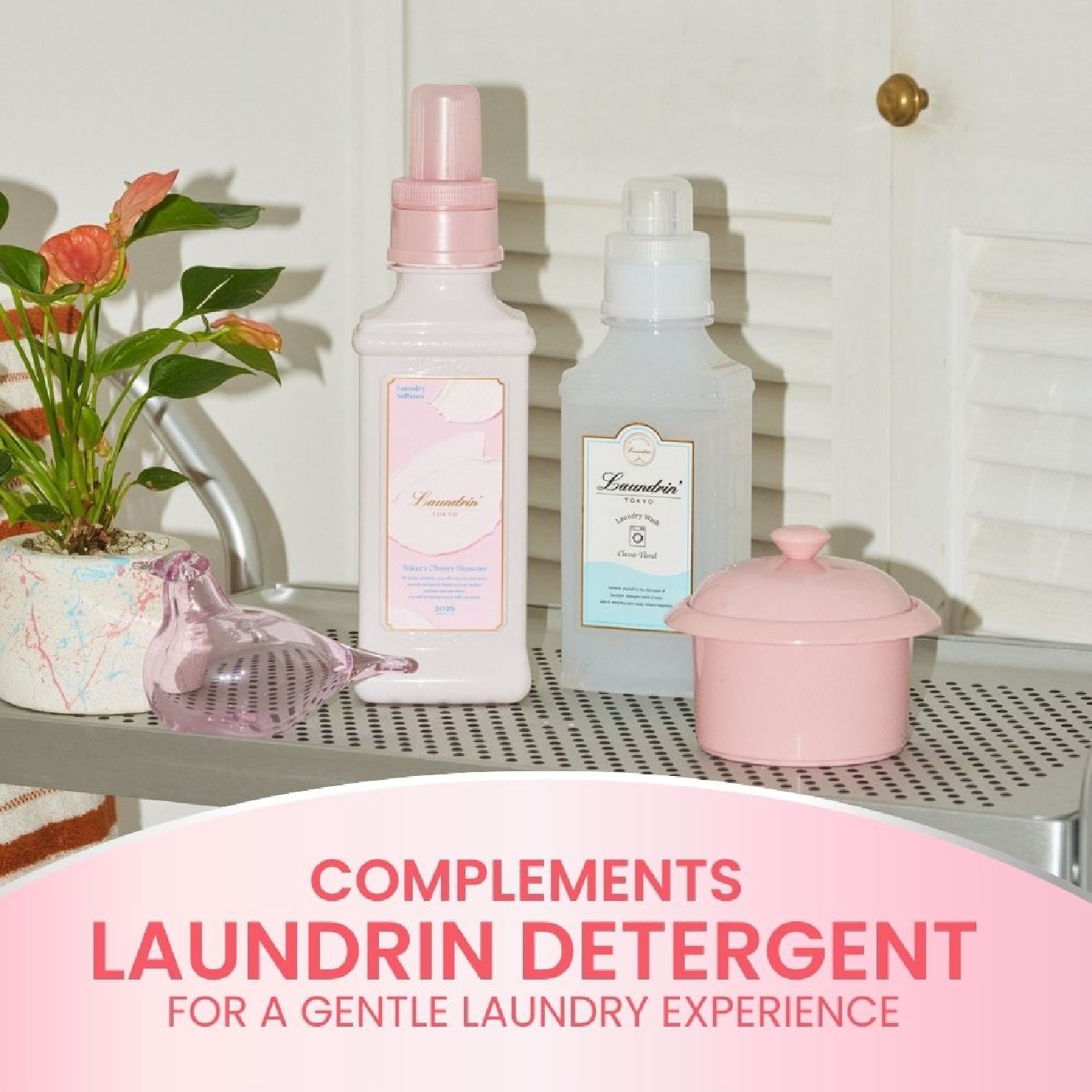 Laundry Fabric Softener Sakura Cherry Blossom Refill Pack 480ml