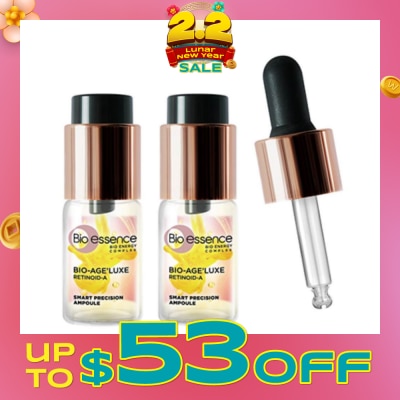 BIO ESSENCE Bio-Age’Luxe Retinoid-A Smart Precision Ampoule 10g x 2s&nbsp;(Expiry: Jun`2026)