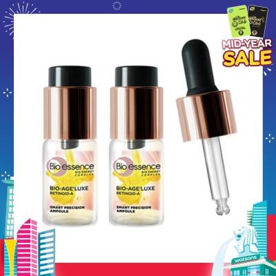 BIO ESSENCE Bio-Age’Luxe Retinoid-A Smart Precision Ampoule 10g x 2s (Expiry: Feb`2026)