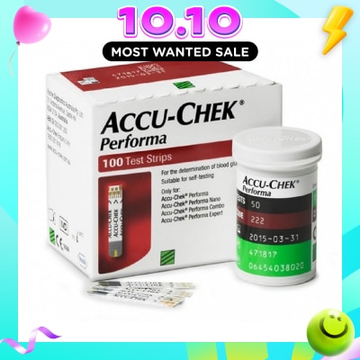 ACCU CHEK Performa Test Strip 100s image