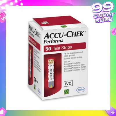 ACCU CHEK Performa Test Strips 50s