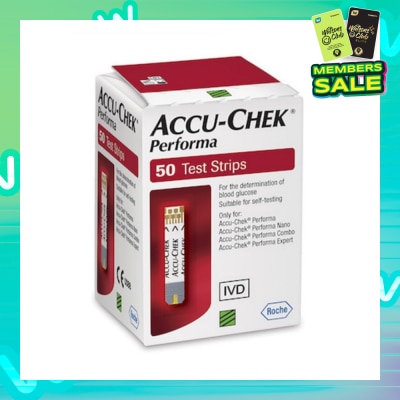 ACCU CHEK Performa Test Strips 50s
