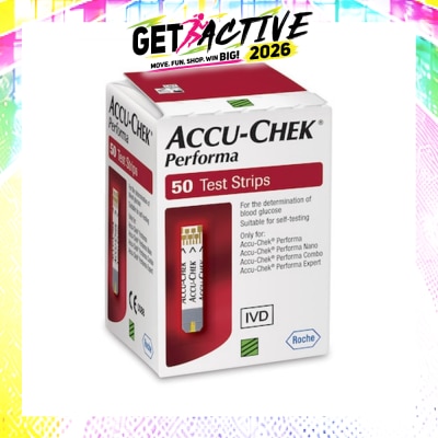ACCU CHEK - Performa Test Strips 50s (Expiry: Nov`2026) image