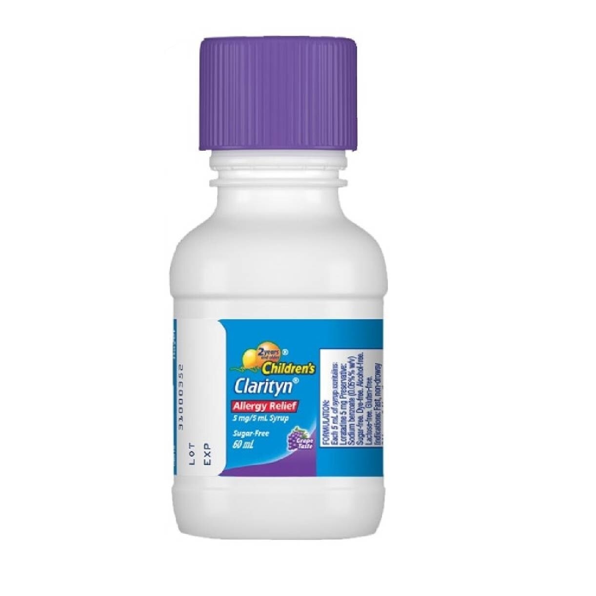 Non-Drowsy Allergy Relief Syrup Grape Flavour (Suitable for Kids above 2yrs old) 60ml