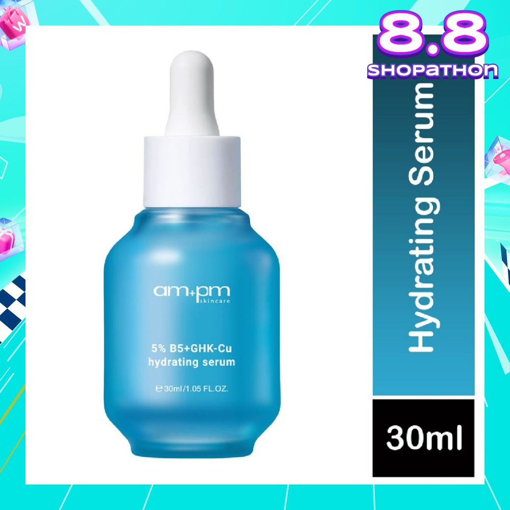 AMPM 5% B5+GHK-Cu Hydrating Serum (Provide Relief to Redness & Improve Rough Skin Texture) 30ml