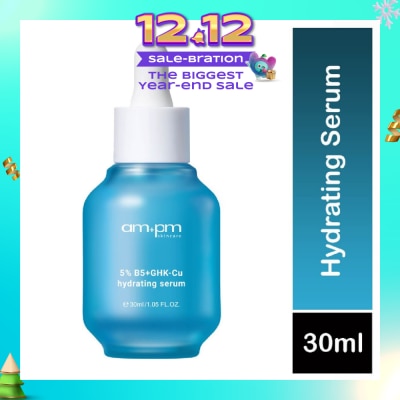 NARUKO AMPM 5% B5+GHK-Cu Hydrating Serum 30ml (Expiry: May`2026)