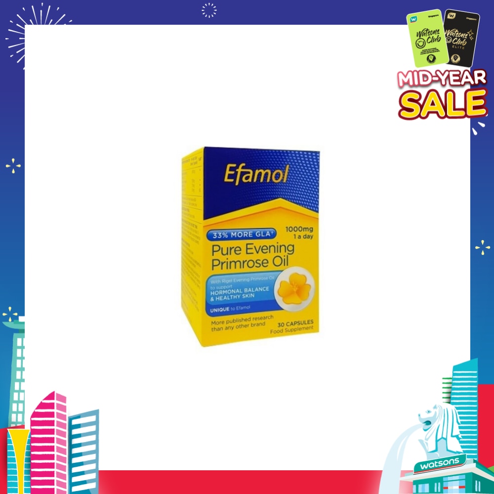 High Strength Pure Evening Primrose Oil - 30 caps
