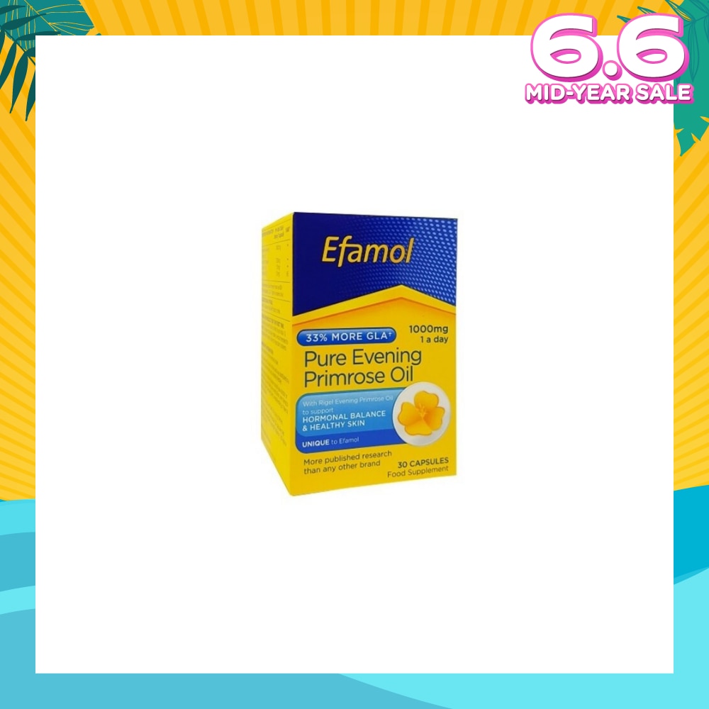 High Strength Pure Evening Primrose Oil - 30 caps